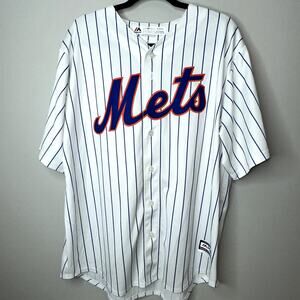 New York Met's Baseball White Jersey Size XL Noah Syndergaard #34 Majestic MLB